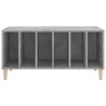 Armoire à disques gris béton 100x38x48 cm bois d'ingénierie 632137632137
