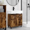 Unité de vanité de salle de bain Chêne fumé 60 x 35 x 60 cm 632140632140