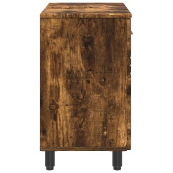 Unité de vanité de salle de bain Chêne fumé 60 x 35 x 60 cm 632140632140