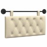 Tête de lit suspendue Crème Tissu 632141632141