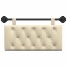 Tête de lit suspendue Crème Tissu 632141632141