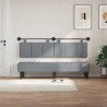 Tête de lit suspendue Avec lumière LED Gris clair Tissu 632145632145
