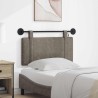 Tête de lit suspendue Avec lumière LED Gris PU antique 632148632148