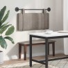 Tête de lit suspendue Avec lumière LED Gris PU antique 632148632148