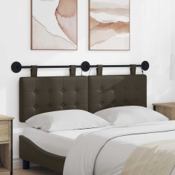 Tête de lit suspendue Avec lumière LED Gris Simili cuir 632150632150