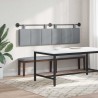 Tête de lit suspendue Gris clair Tissu 632154632154