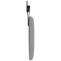 Tête de lit suspendue Gris clair Tissu 632154632154