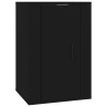 Meubles TV muraux 2 pcs Noir 40x34,5x60 cm 632166632166