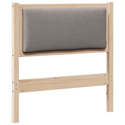 Tête de lit Autre Marron 80 cm Bois massif en pin 632167632167