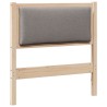 Tête de lit Autre Marron 80 cm Bois massif en pin 632167632167