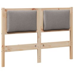 Tête de lit Autre Marron 135 cm Bois massif en pin 632168632168