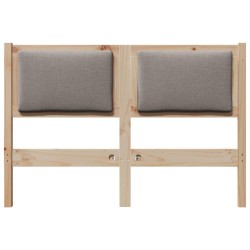 Tête de lit Autre Marron 135 cm Bois massif en pin 632168632168