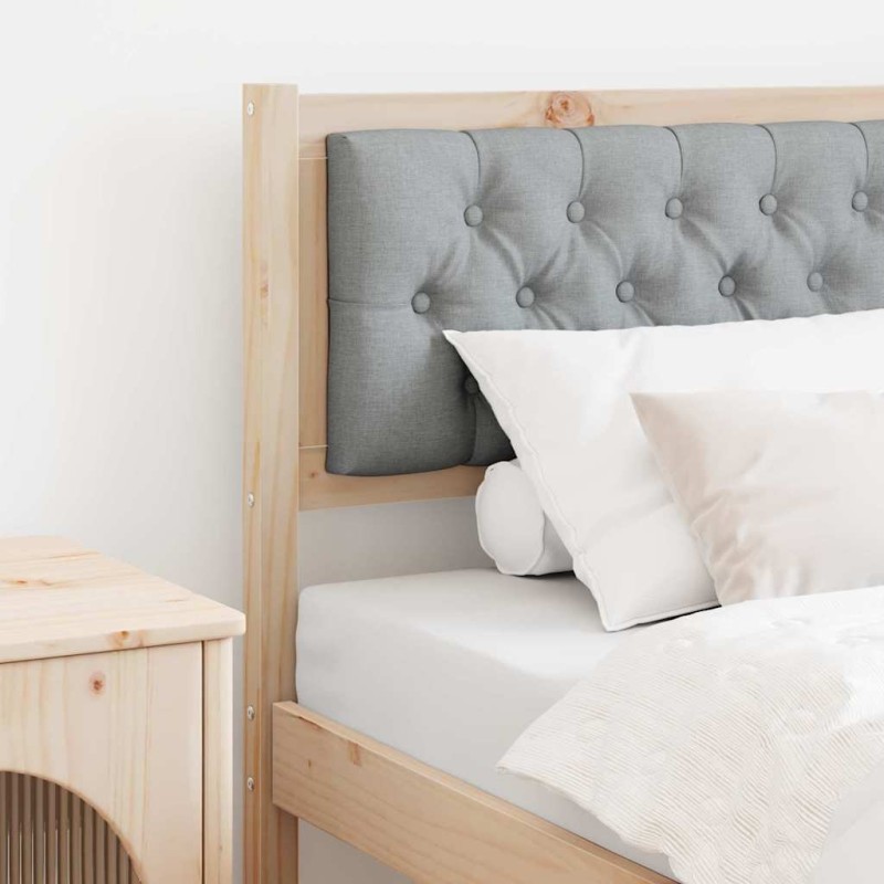 Tête de lit Autre Marron et gris clair 80 cm Bois massif en pin 632174632174