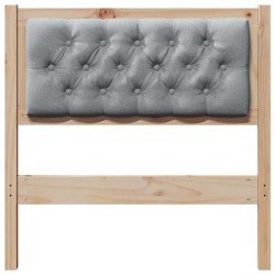 Tête de lit Autre Marron et gris clair 80 cm Bois massif en pin 632174632174