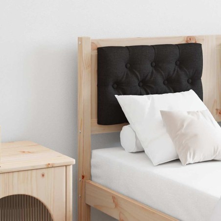 Tête de lit Autre Marron et noir 135 cm Bois massif en pin 632177632177