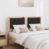 Tête de lit Autre Marron et noir 135 cm Bois massif en pin 632177632177