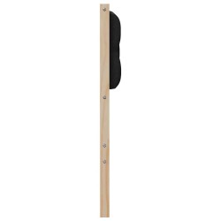 Tête de lit Autre Marron et noir 135 cm Bois massif en pin 632177632177