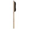 Tête de lit Autre Marron et noir 135 cm Bois massif en pin 632177632177