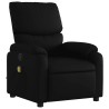 Fauteuil de massage inclinable noir similicuir 632178632178