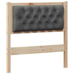 Tête de lit Autre marron et gris foncé 80 cm Bois massif en pin 632187632187