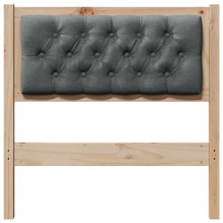Tête de lit Autre marron et gris foncé 80 cm Bois massif en pin 632187632187