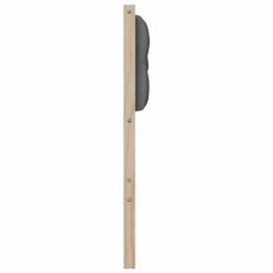 Tête de lit Autre marron et gris foncé 80 cm Bois massif en pin 632187632187