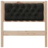 Tête de lit Autre Marron et noir 80 cm Bois massif en pin 632188632188