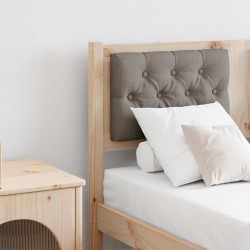 Tête de lit Autre Marron et taupe 135 cm Bois massif en pin 632190632190