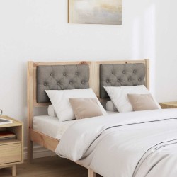 Tête de lit Autre Marron et taupe 135 cm Bois massif en pin 632190632190