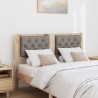 Tête de lit Autre Marron et taupe 135 cm Bois massif en pin 632190632190