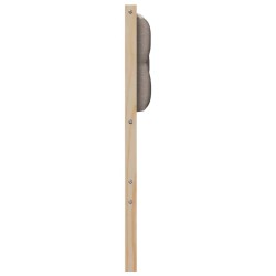 Tête de lit Autre Marron et taupe 135 cm Bois massif en pin 632190632190