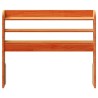 Tête de lit avec étagères marron cire 100 cm bois massif de pin 632198632198