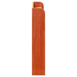 Tête de lit avec étagères marron cire 100 cm bois massif de pin 632198632198
