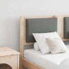 Tête de lit Autre Marron 135 cm Bois massif en pin 632202632202