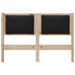 Tête de lit Autre Marron 135 cm Bois massif en pin 632203632203
