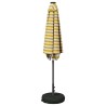Parasol de jardin avec lumières LED et base 270 x 270 cm 632206632206