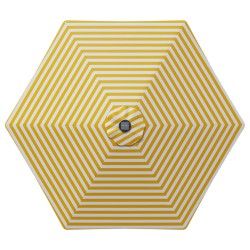 Parasol de jardin avec lumières LED et base 270 x 270 cm 632206632206