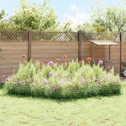 Panneau de clôture de jardin 12 pcs Acier galvanisé Argenté 632219632219