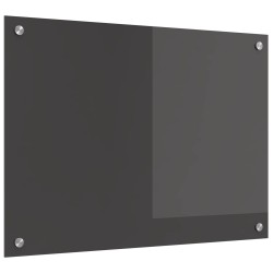 Crédence de cuisine Gris foncé 70 x 50 cm verre trempé 632226632226