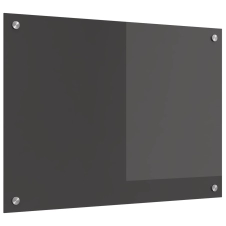 Crédence de cuisine Gris foncé 70 x 50 cm verre trempé 632226632226