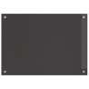 Crédence de cuisine Gris foncé 70 x 50 cm verre trempé 632226632226