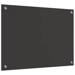 Crédence de cuisine Gris foncé 70 x 50 cm verre trempé 632226632226