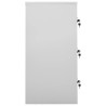 Armoire à casiers Gris clair 90x45x92,5 cm Acier 632238632238