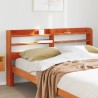 Tête de lit avec étagères marron cire 150 cm bois massif de pin 632249632249