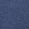 Tête de lit avec oreilles Bleu 183x23x118/128 cm Tissu 632251632251