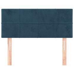 Tête de lit Bleu foncé 80x5x78/88 cm Velours 632261632261