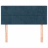 Tête de lit Bleu foncé 80x5x78/88 cm Velours 632261632261