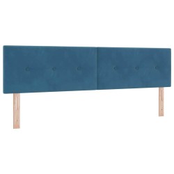 Tête de lit Bleu foncé 180 cm Velours 632263632263