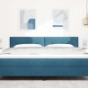 Tête de lit Bleu foncé 180 cm Velours 632263632263