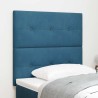 Tête de lit Bleu foncé 90 cm Velours 632264632264